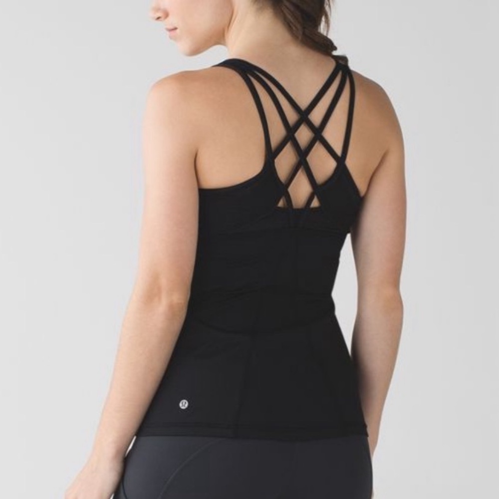 Lululemon Strap It Like Its Hot Tank Top Black 4